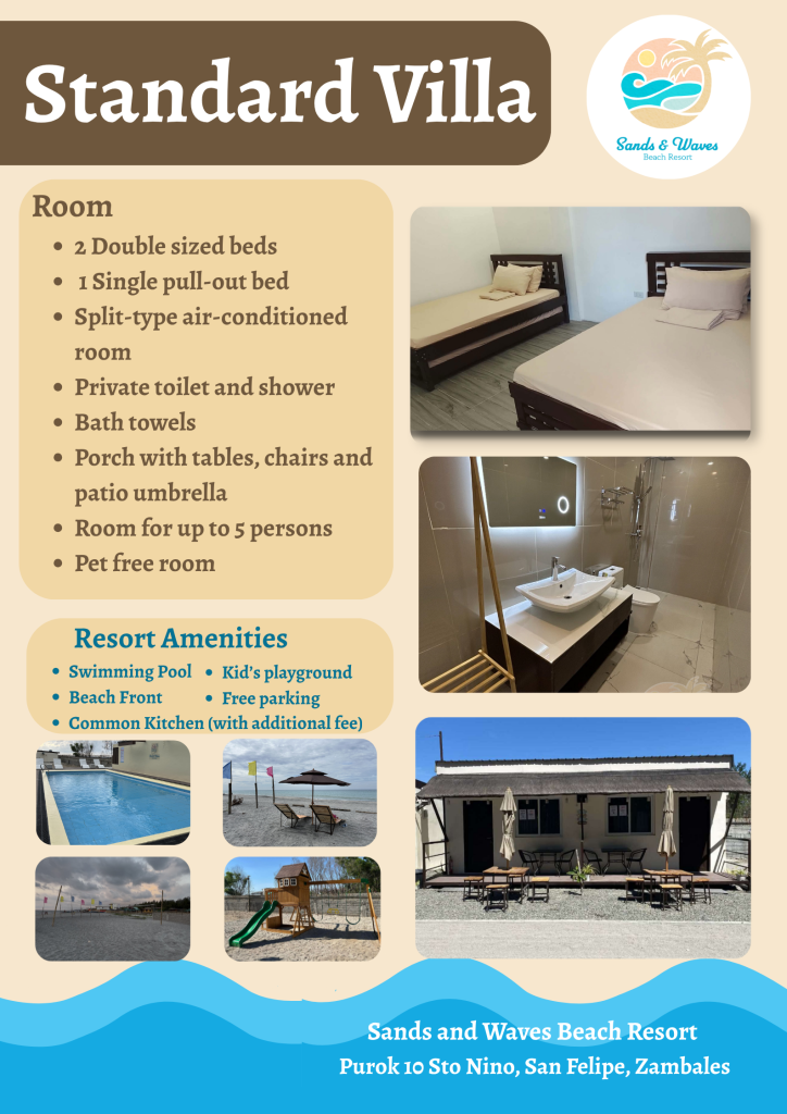 sands and waves beach resort marketing posters (1)
